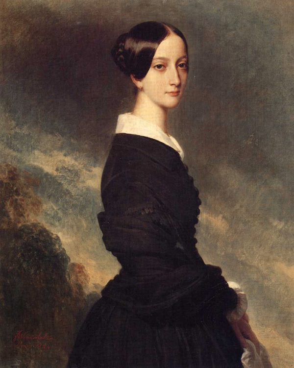 Fran?oise Caroline Gonzague, Princesse de Joinville by Franz Xavier Winterhalter