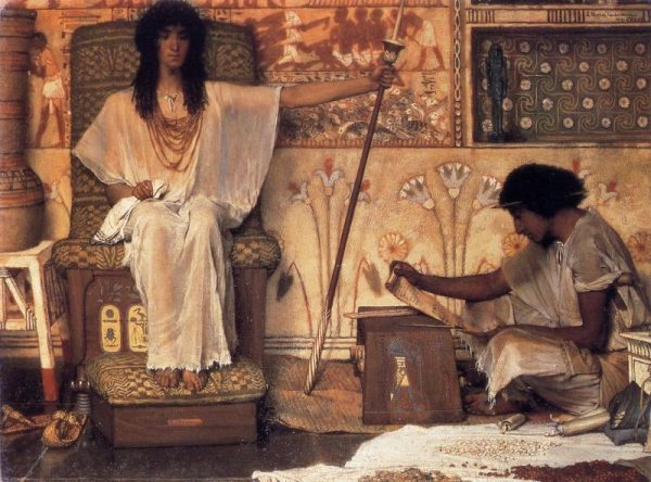 Joseph, Overseer of Pharaoh's Graneries by Lawrence Alma-Tadema