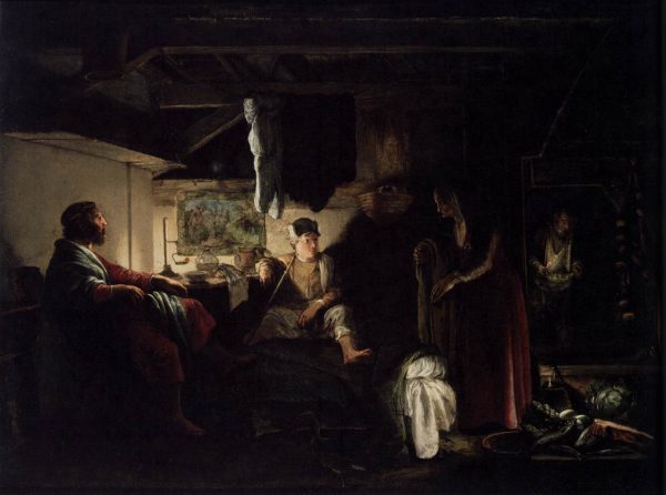 Jupiter and Mercury at Philemon and Baucis by Adam Elsheimer