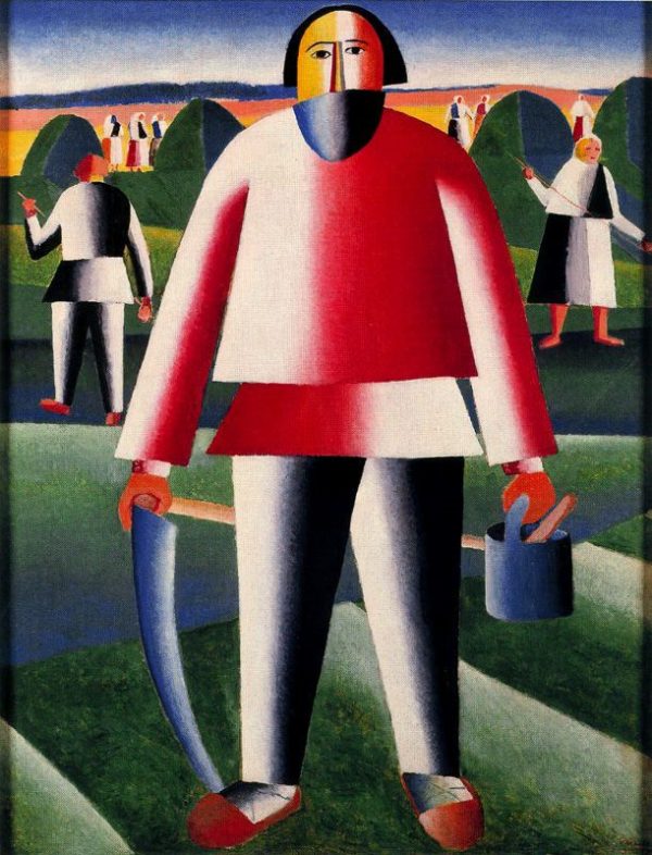 Haymaking by Kasimir Malevich