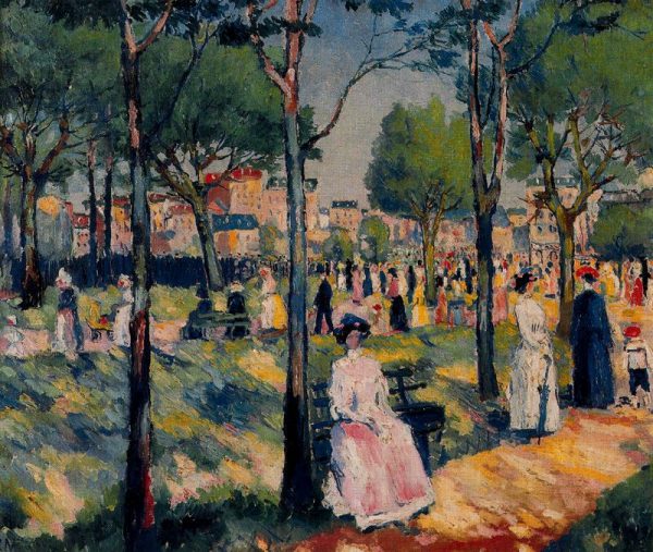 On The Boulevard 2 by Kasimir Malevich