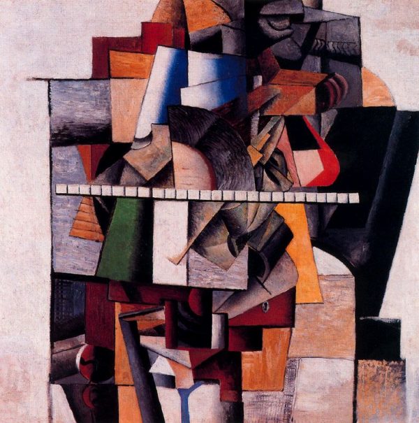 Portrait of the Composer M V Maliushin by Kasimir Malevich