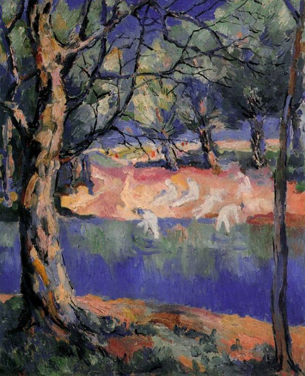 River in the Forest by Kasimir Malevich