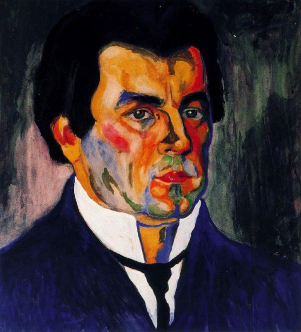 Self Portrait of kasimir by Kasimir Malevich