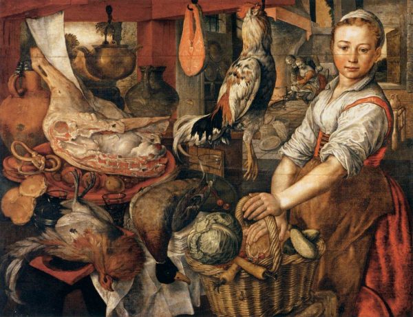 Kitchen Interior by Joachim Beuckelaer