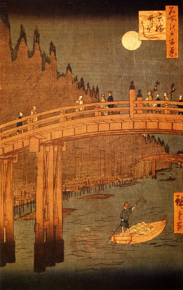 Kyobashi Bridge by Ando Hiroshige