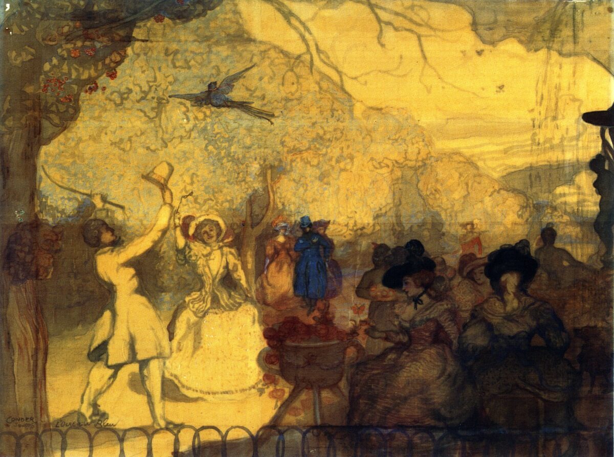 L'Oiseau bleu by Charles Conder