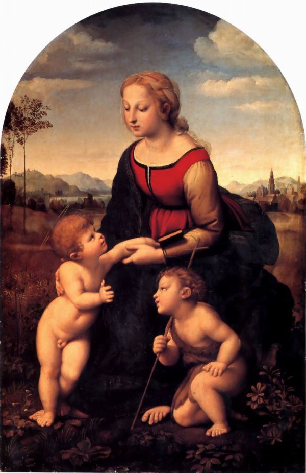 La Belle Jardiniere by Raphael Sanzio