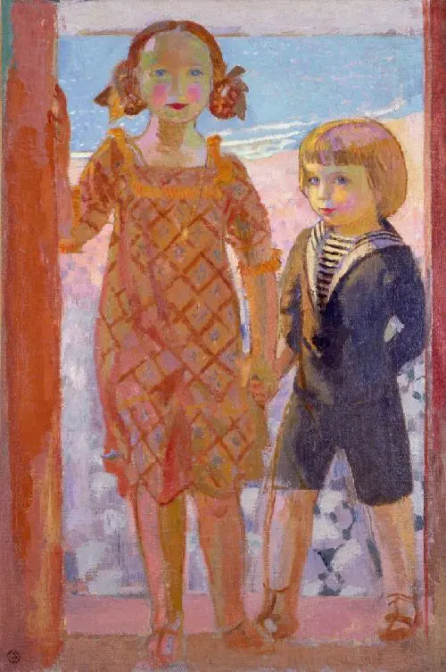 La Cabine de bain by Maurice Denis - hand-painted oil reproduction