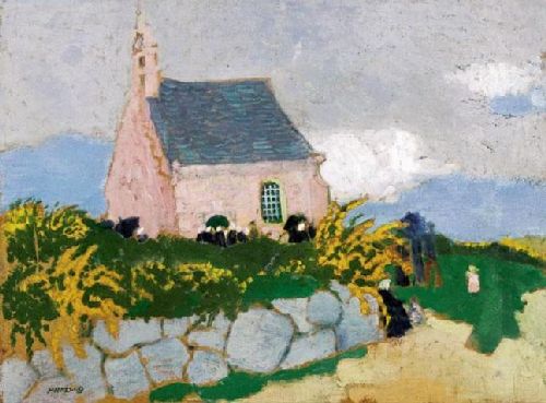 La Chapelle de Kernivinen by Maurice Denis - hand-painted oil reproduction