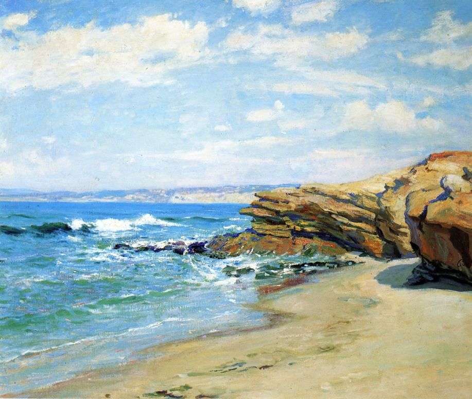 La Jolla Beach by Guy Rose