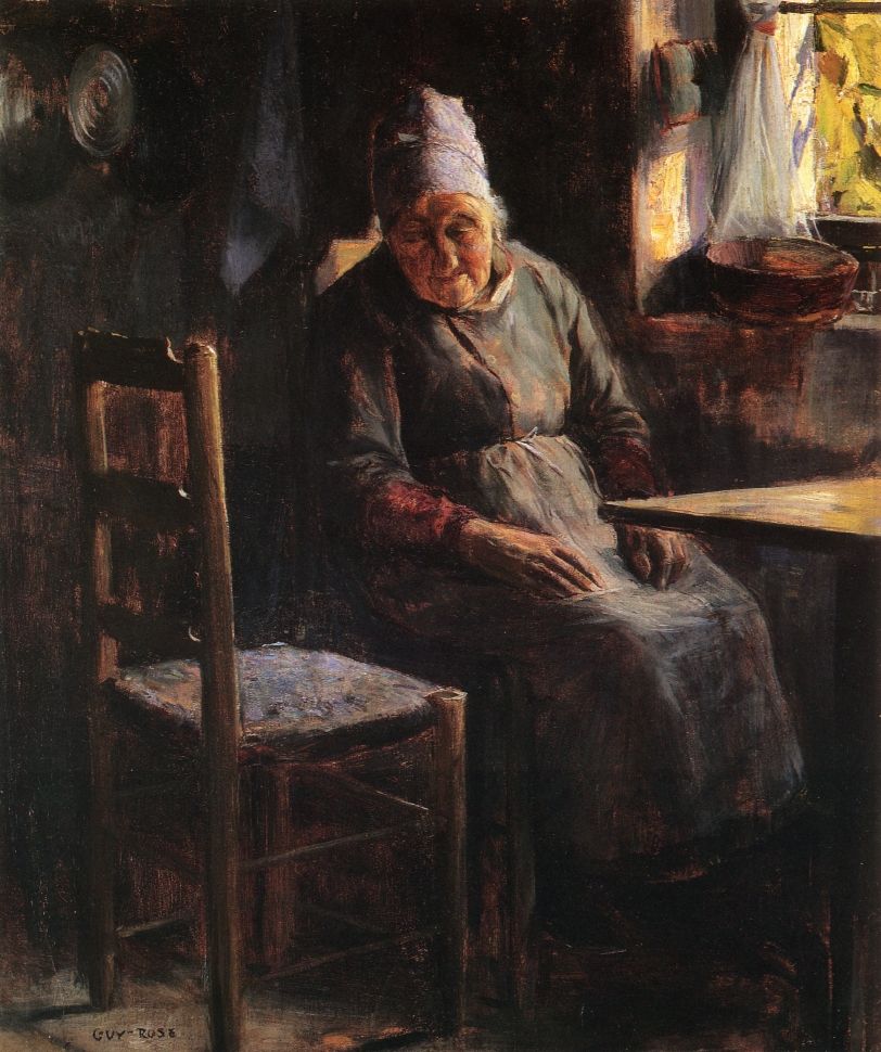 La Mere Pichaud by Guy Rose