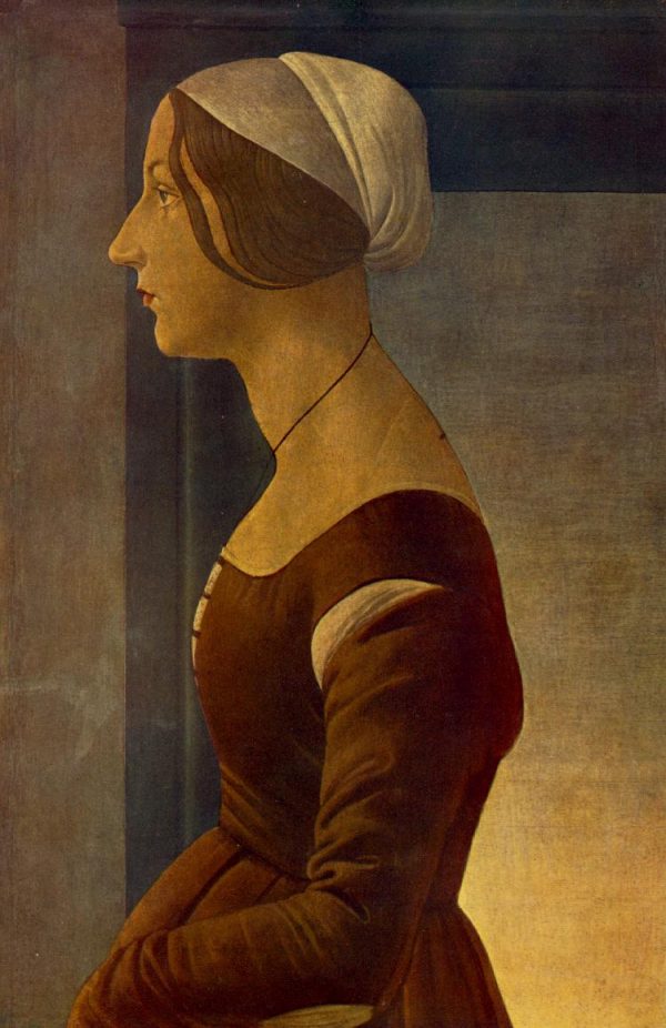 La bella Simonetta by Sandro Botticelli