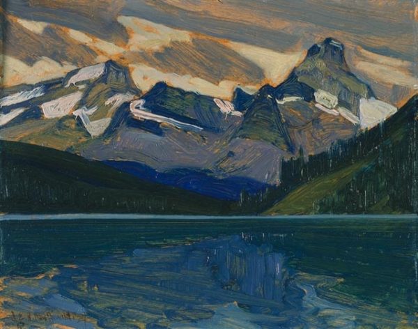 Lake and Mountains by J.E.H MacDonald