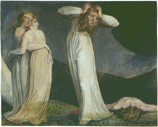 Lamech and His Two Wives by William Blake