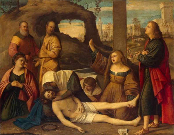 Lamentation by Marco Basaiti