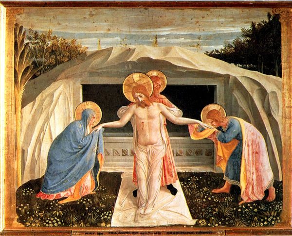 Lamentation over the Dead Christ by Fra Angelico
