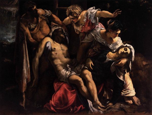 Lamentation over the Dead Christ by Tintoretto