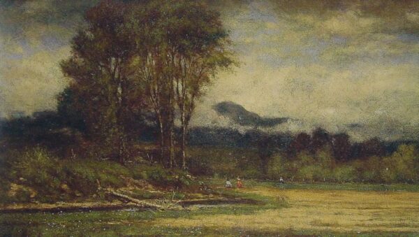 Landscape With Pond by George Inness