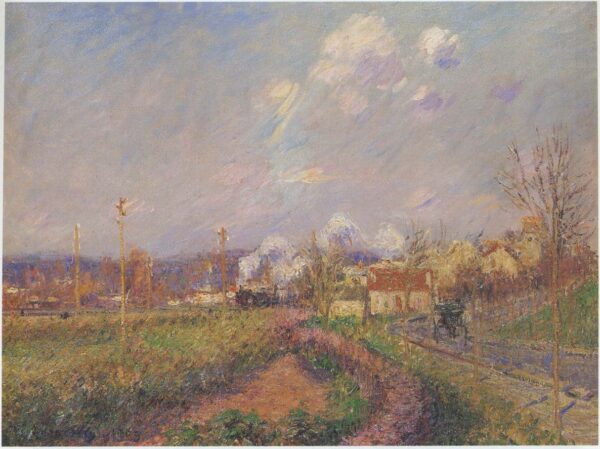 Landscape in Autumn by Gustave Loiseau