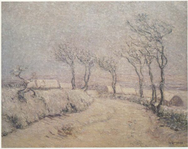 Landscape in Snow II by Gustave Loiseau