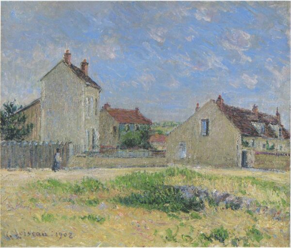 Landscape near Auxerre by Gustave Loiseau