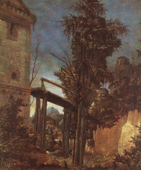 Landscape with Path by Albrecht Altdorfer