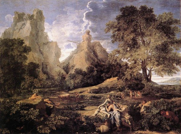 Landscape with Polyphemus by Nicolas Poussin