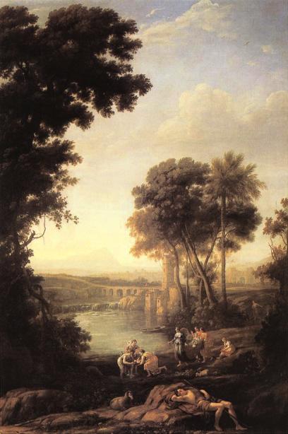 Landscape with the Finding of Moses