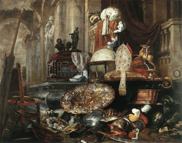 Large Vanitas Still-Life by Pieter Boel