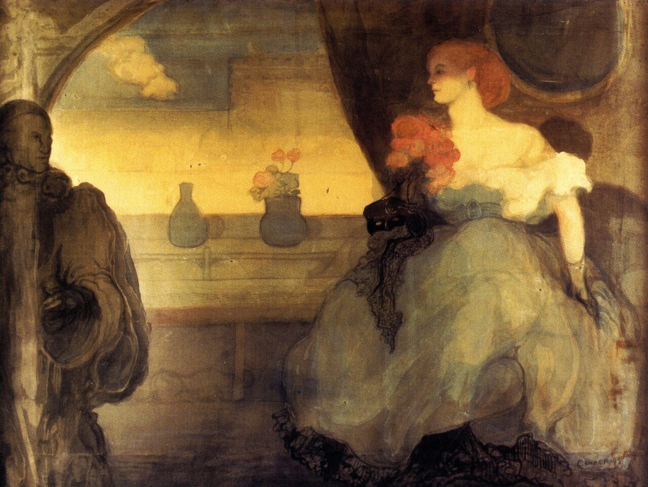 Le premier bal by Charles Conder