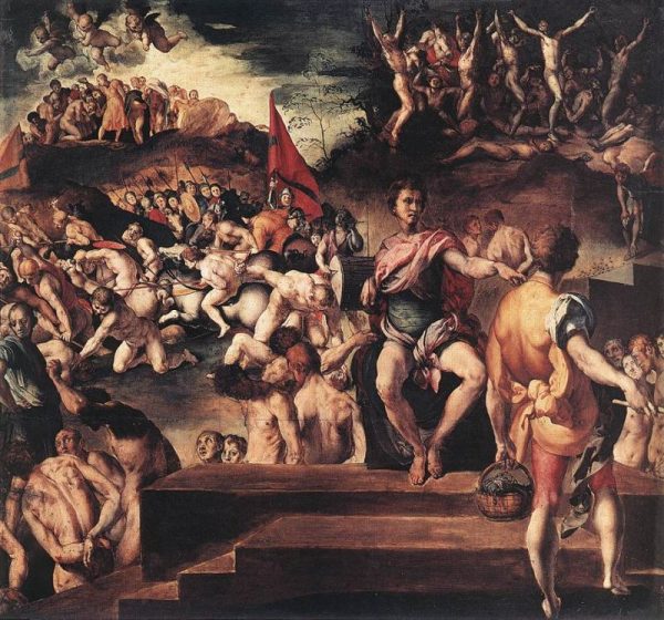 Martyrdom of Saint Maurice and the Theban Legion by Jacopo Pontormo
