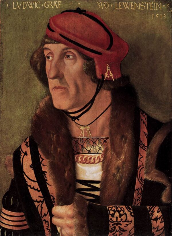 Ludwig, Count von Lenstein by Grien Hans Baldung