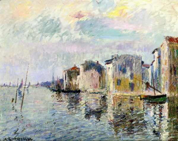 Les Martigues by Gustave Loiseau