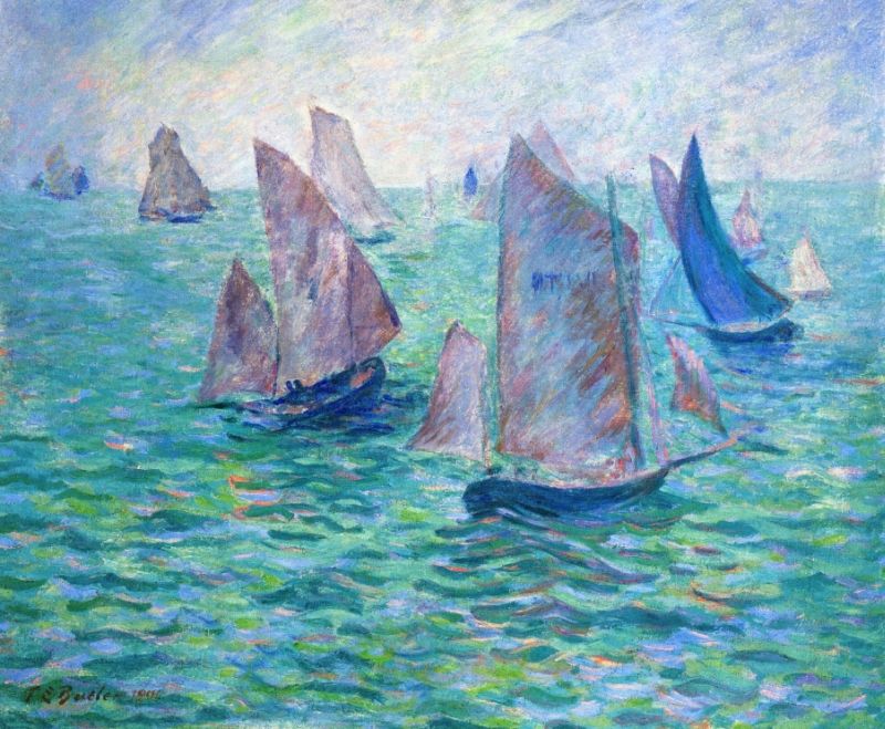 Les Regates by Theodore Earl Butler