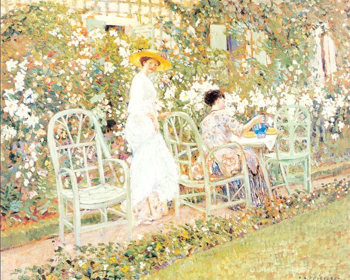 Lilies by Frederick Carl Frieseke