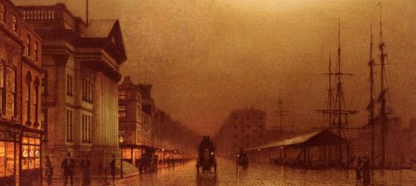 Liverpool Customs House by John Atkinson Grimshaw
