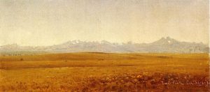 Long's Peak, Colorado by Sanford Robinson Gifford - hand-painted oil reproduction