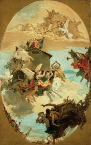 The Miracle of the Holy House of Loreto by Giovanni Battista Tiepolo - hand-painted oil reproduction