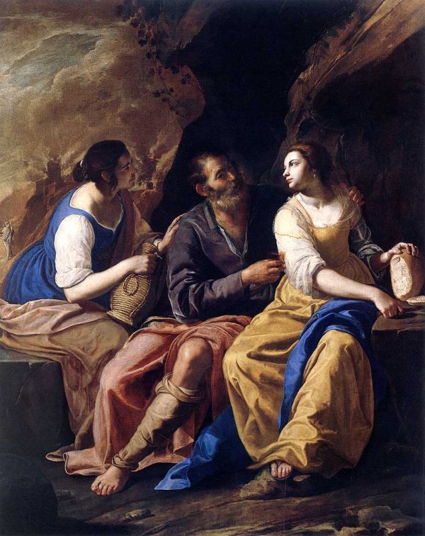 Lot and his Daughters by Artemisia Gentilesch