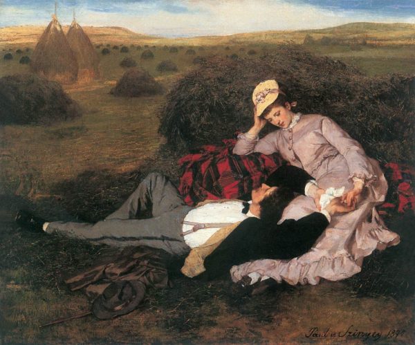 Lovers II by Pal Szinyei Merse