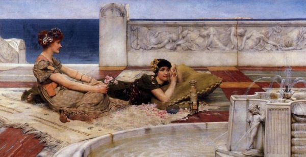 Loves Votaries by Lawrence Alma-Tadema