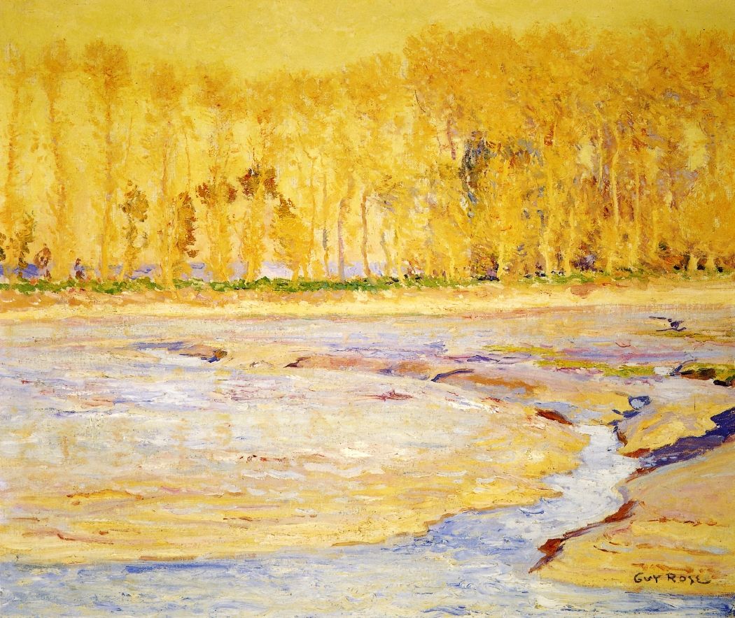 Low Tide Honfleur by Guy Rose