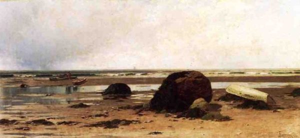 Low Tide b by Alfred Thompson Bricher
