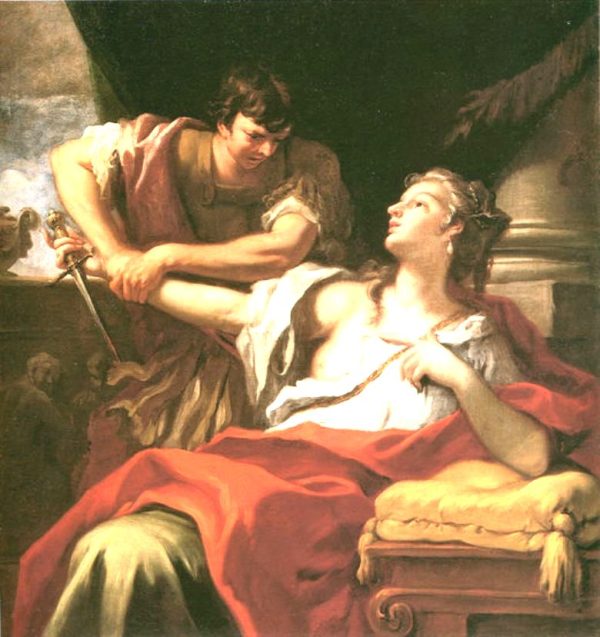 Lucretia by Sebastiano Ricci