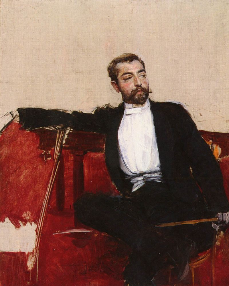 L'uomo Dallo Sparato by Giovanni Boldini
