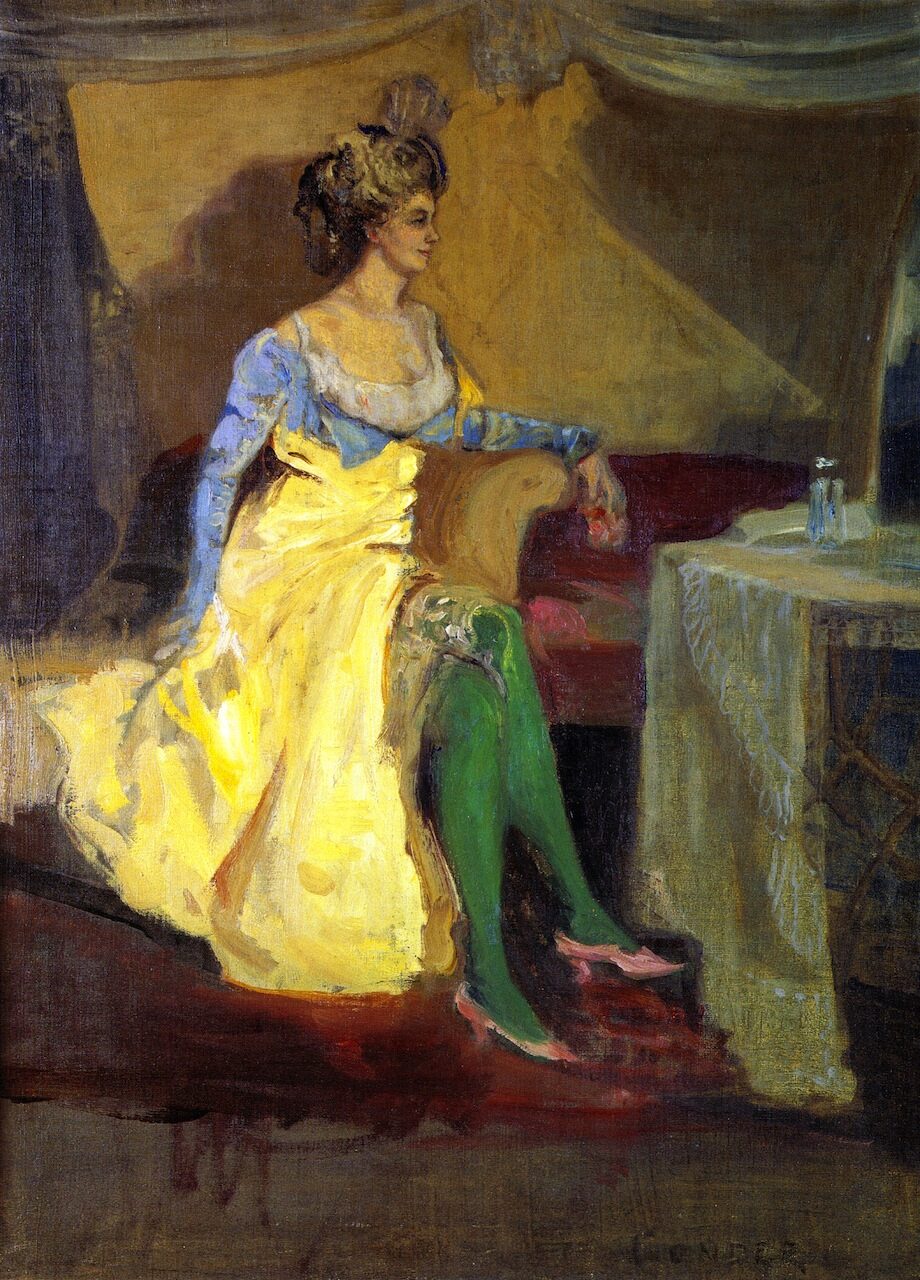 Madame Rejane by Charles Conder
