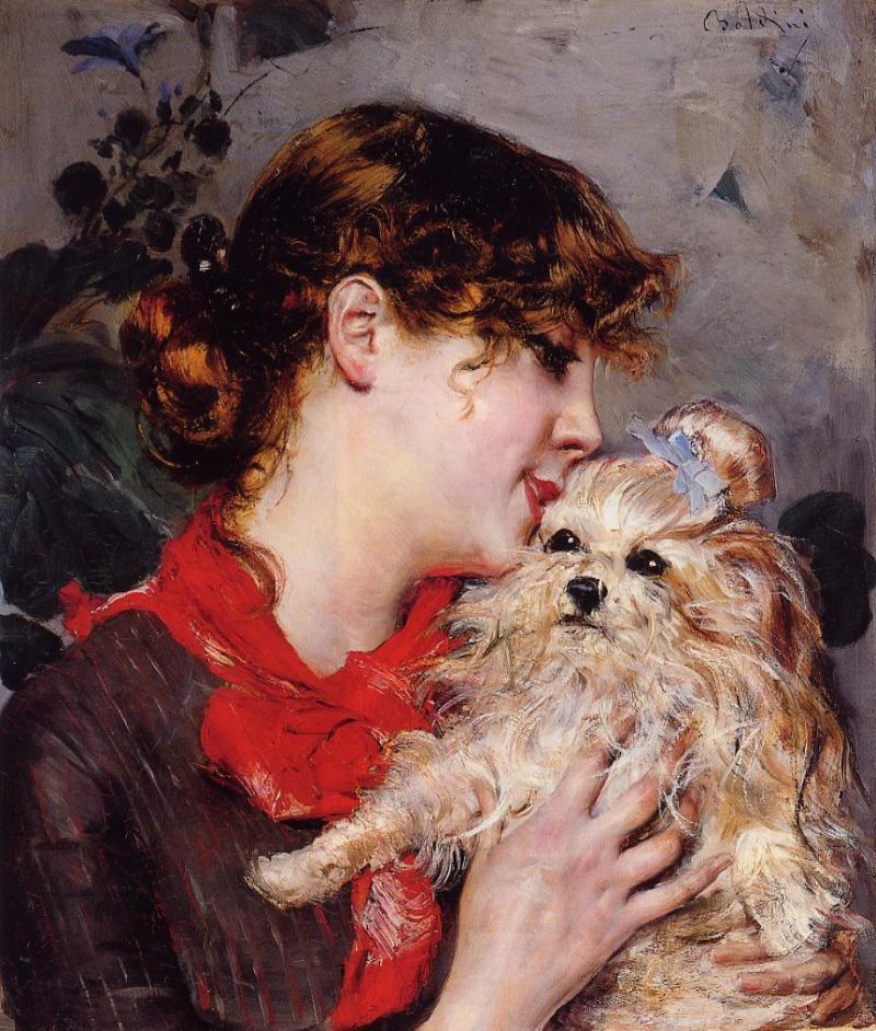 Madame Rejane by Giovanni Boldini