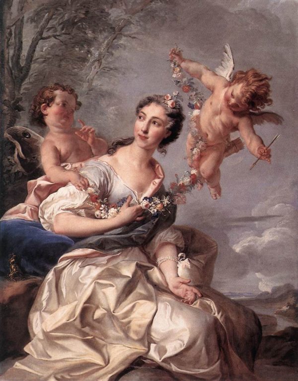 Madame de Bourbon-Conti by Noel Nicolas Coypel
