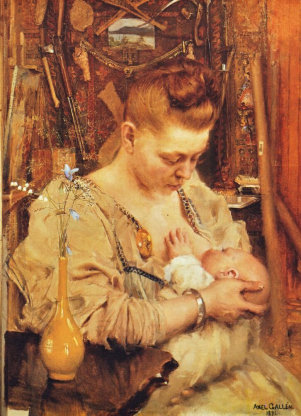 Madonna by Akseli Gallen-Kallela